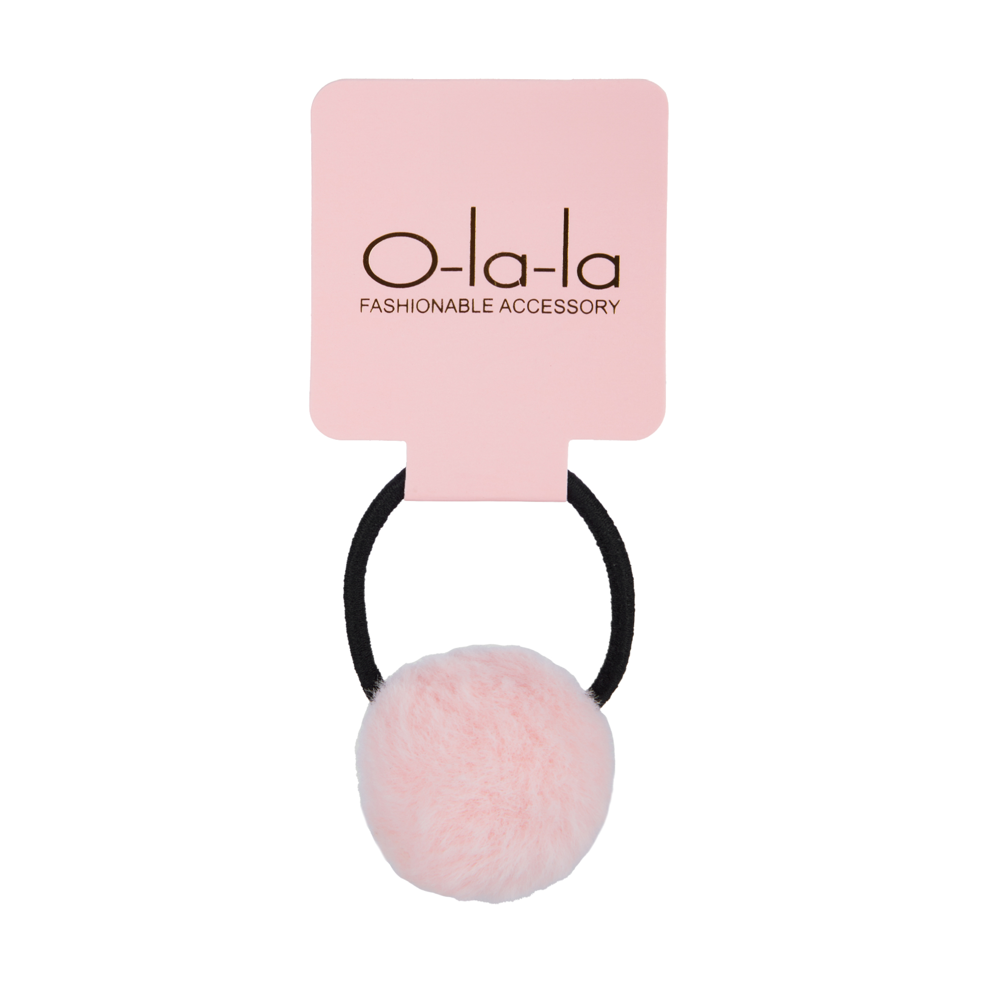 

Дитяча резинка для волосся O-la-la блідо-рожева, 1 шт (LE21-606)
