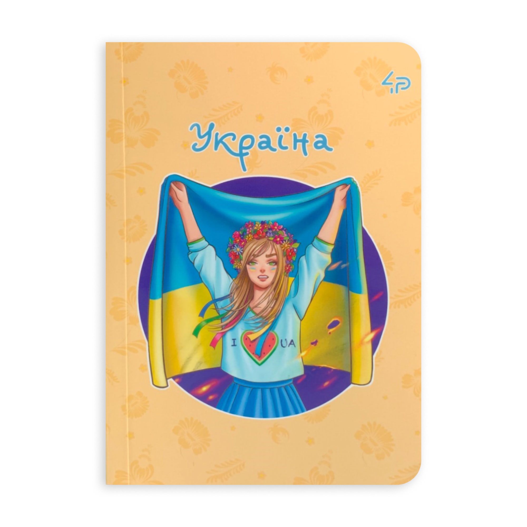 

Блокнот 4Profi Ukrainian Girls Six A6 клітинка, 40 аркушів, 10.5*14.8 см (905829)