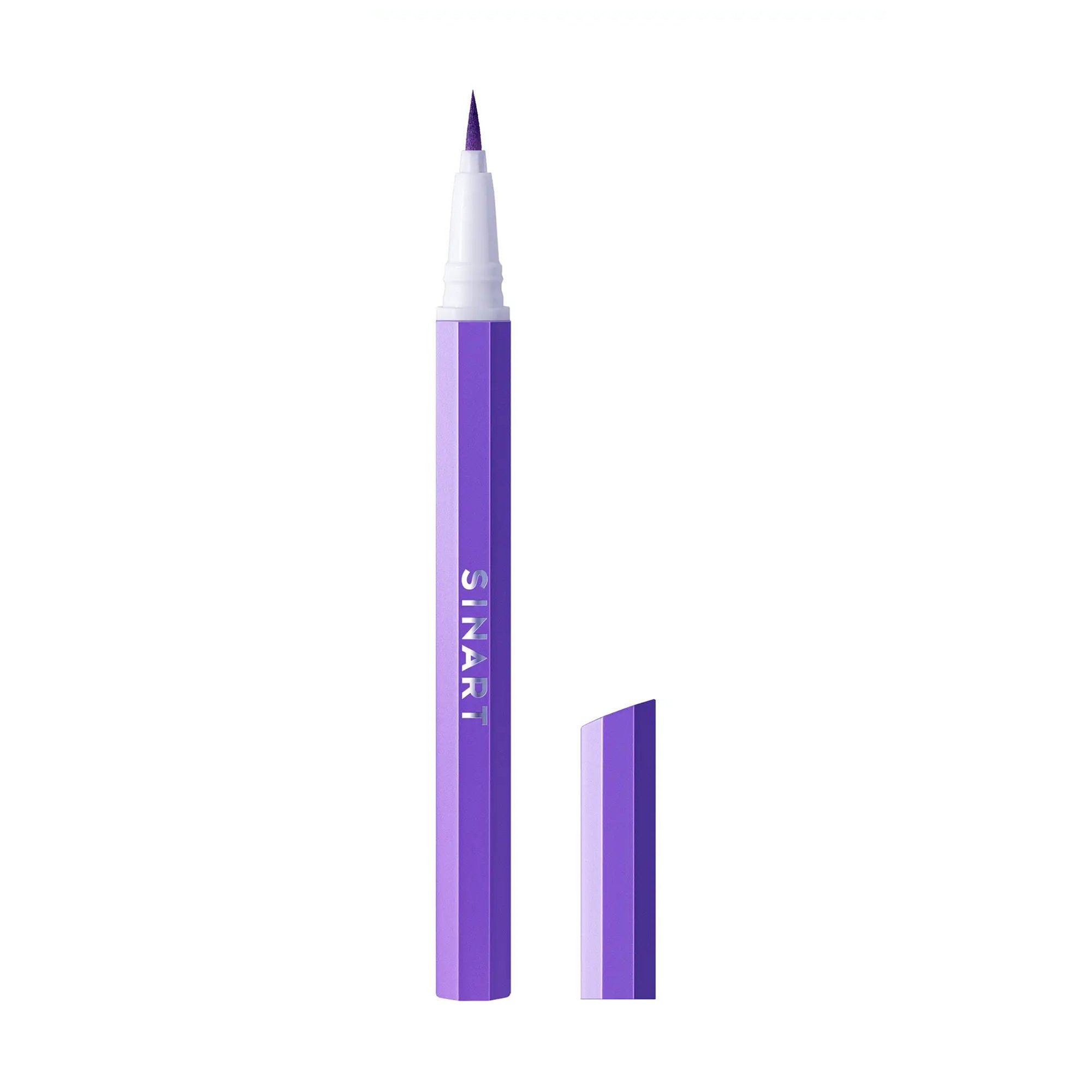 

Водостійка підводка-фломастер для очей Sinart Fucking Awesome Waterproof Eyeliner 04 Deep Violet, 1 г