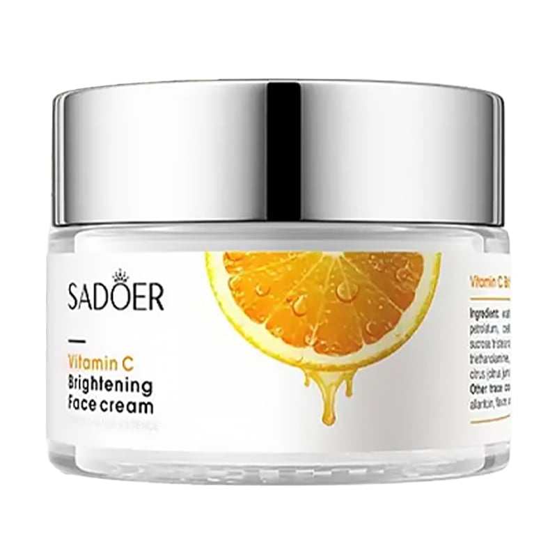 

Освітлювальний крем для обличчя Sadoer Vitamin C Brightening Cream з вітаміном С, 50 г
