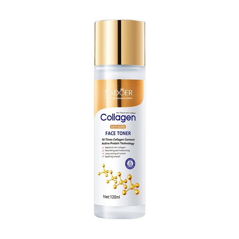 

Тонер для обличчя Sadoer Collagen Anti-Agin Face Toner з колагеном, 120 мл