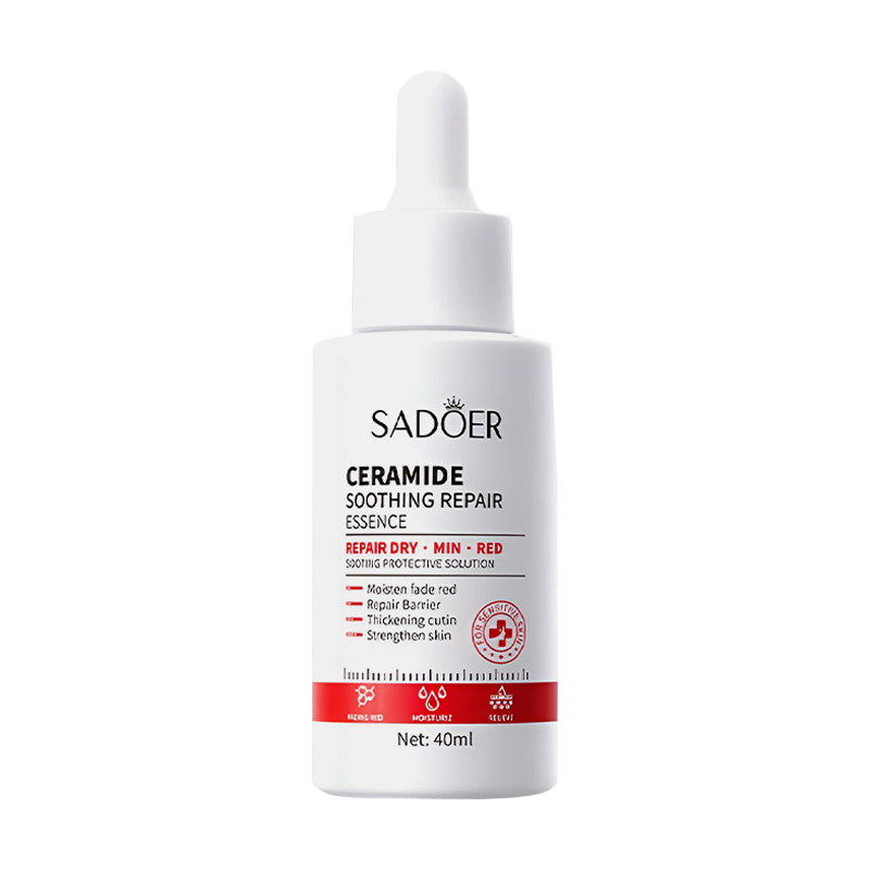 

Сироватка для чутливої шкіри обличчя Sadoer Ceramide Soothing Repair Essence з церамідами, 40 мл