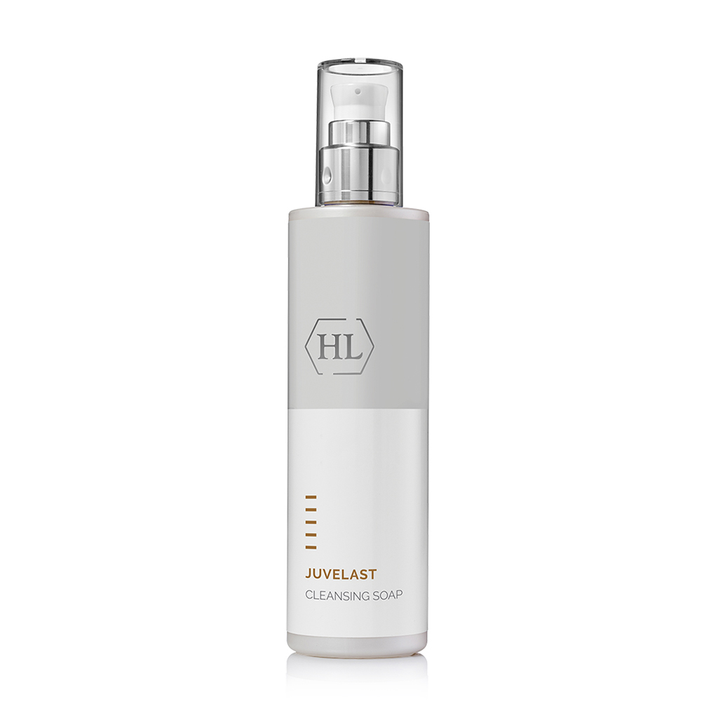 

Очищувальне мило для обличчя Holy Land Cosmetics Juvelast Cleansing Soap, 250 мл