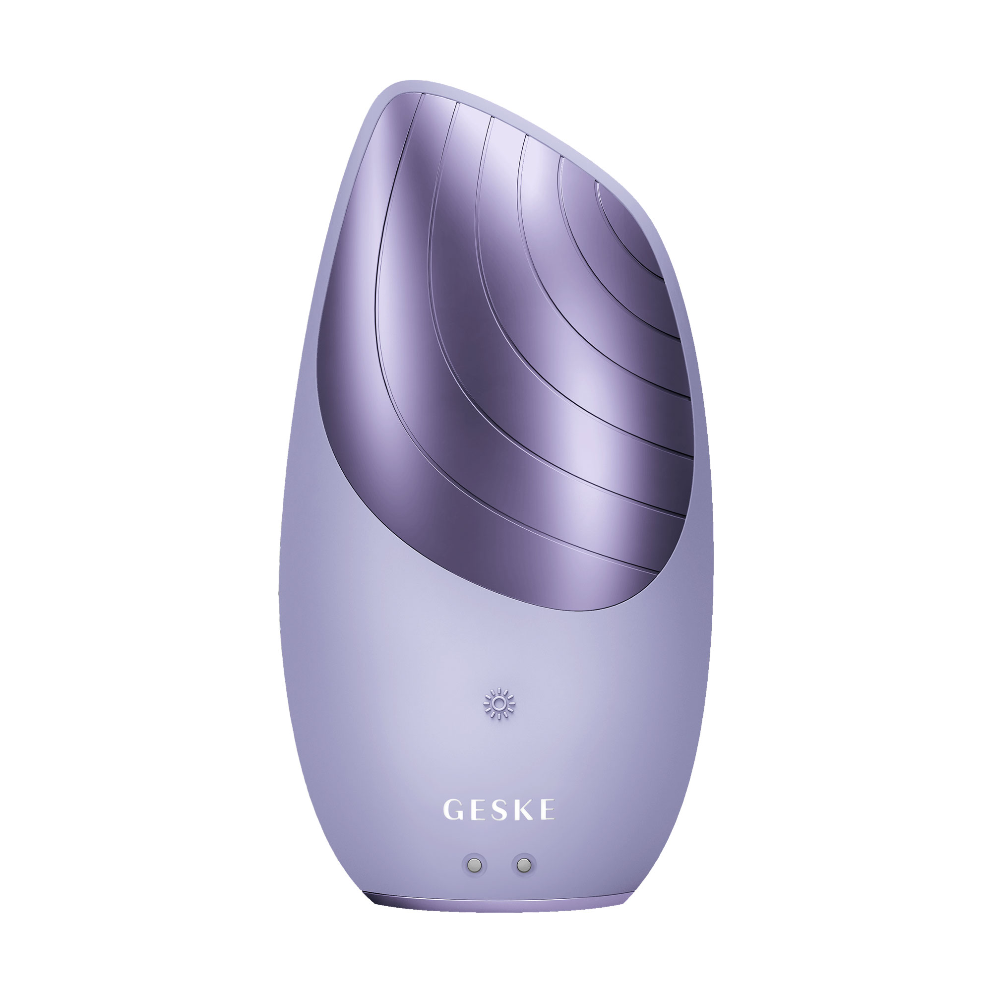 

Електронна звукова термощітка для обличчя Geske Sonic Thermo Facial Brush 6 в 1 фіолетовий