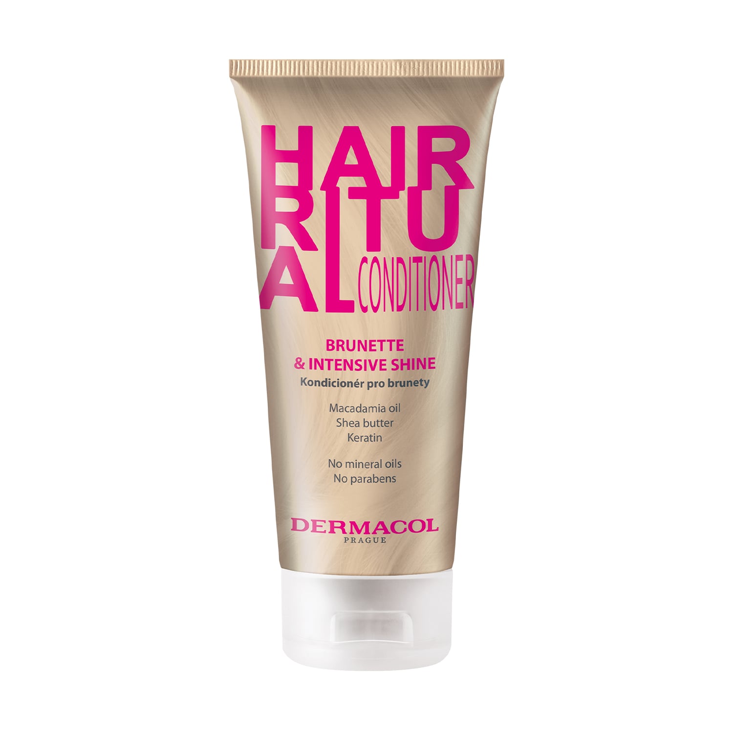 

Уцінка! Кондиціонер Dermacol Hair Ritual Brunette & Intensive Shine Conditioner для темного волосся, з ефектом блиску, 200 мл