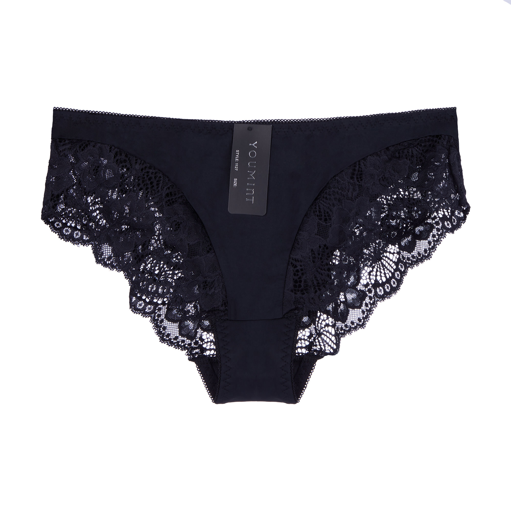 

Трусики жіночі 1127 з мереживом, розмір M, чорні