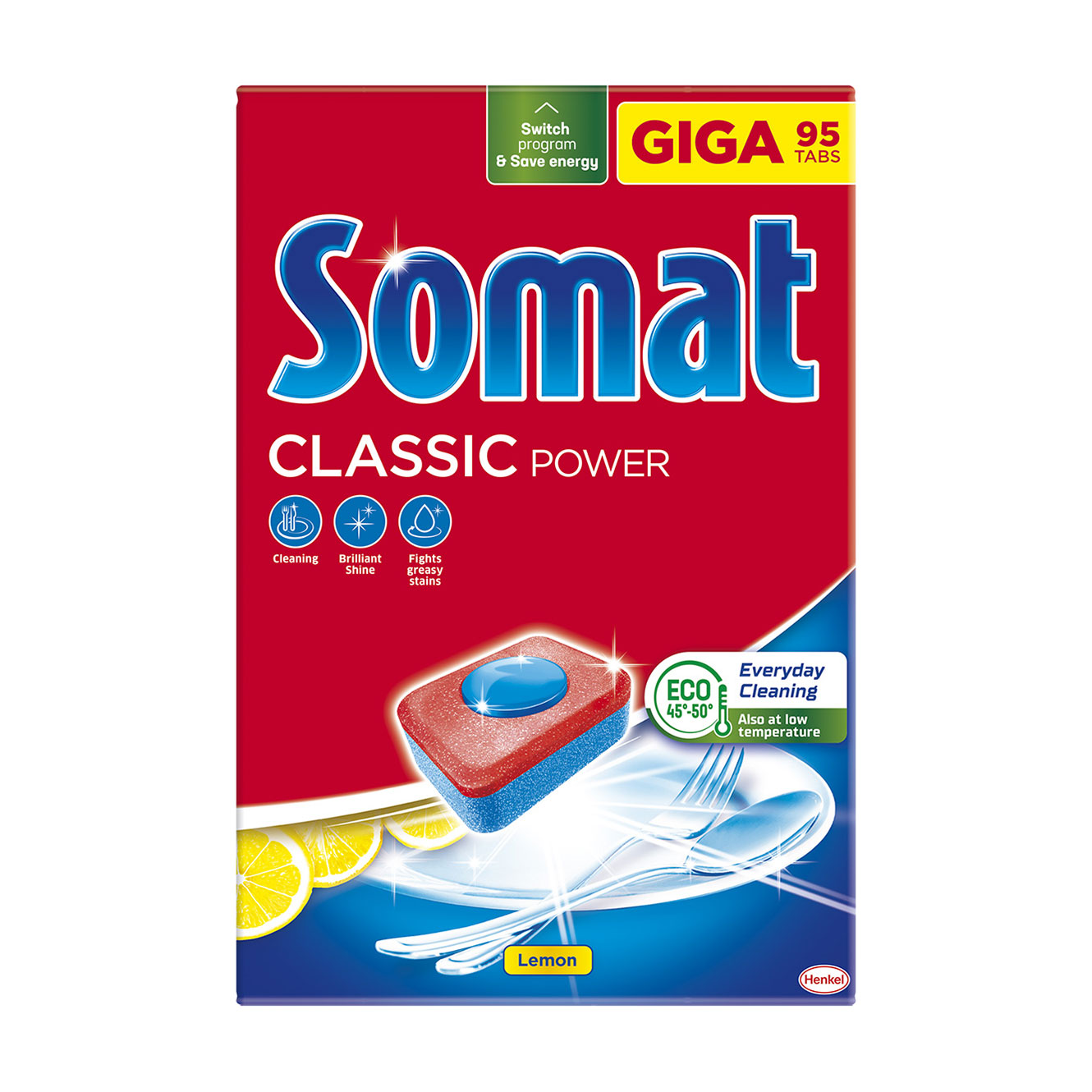 

Уцінка! Таблетки для посудомийної машини Somat Classic, 95 шт