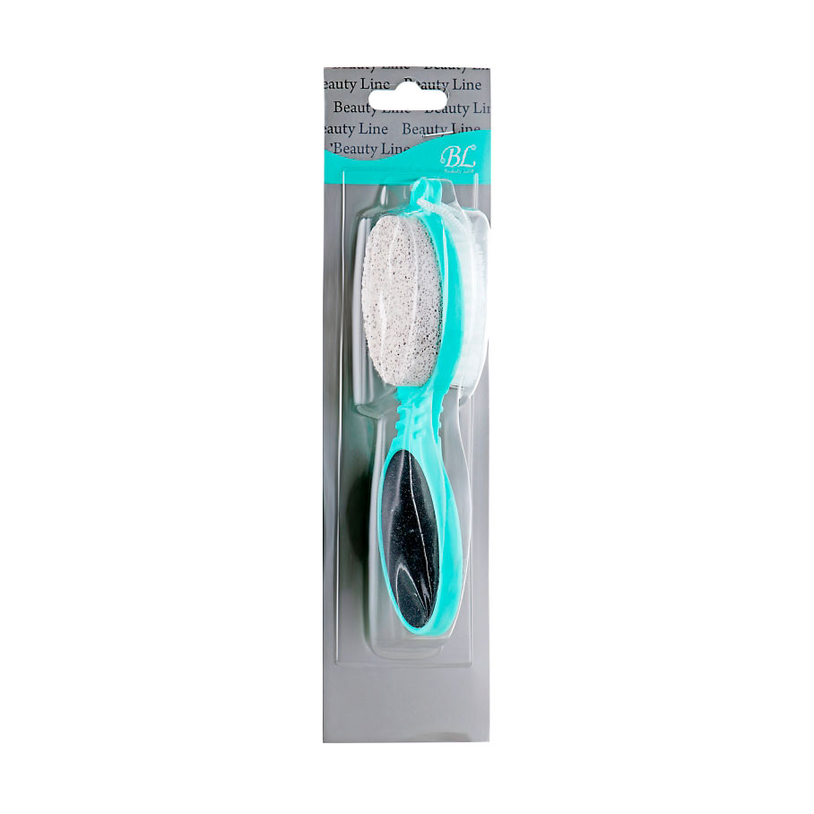 

Пемза та щітка 2 в 1 Beauty Line бірюзові, 1 шт (FC600)