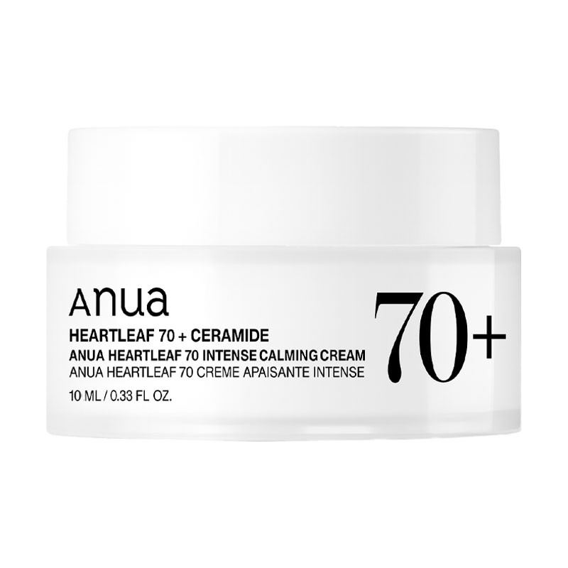 

Заспокійливий крем для обличчя Anua Heartleaf 70% Intense Calming Cream, 10 мл