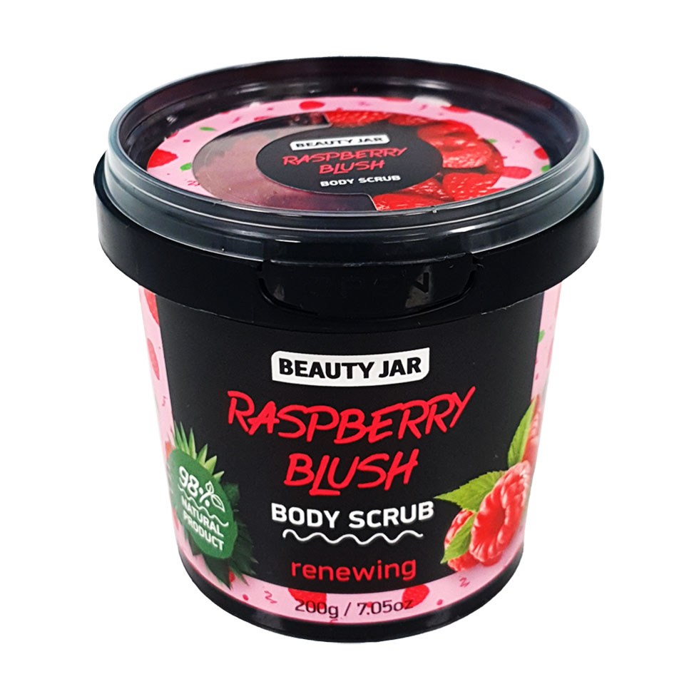 

Уцінка! Скраб для тіла Beauty Jar Raspberry Blush, 200 г
