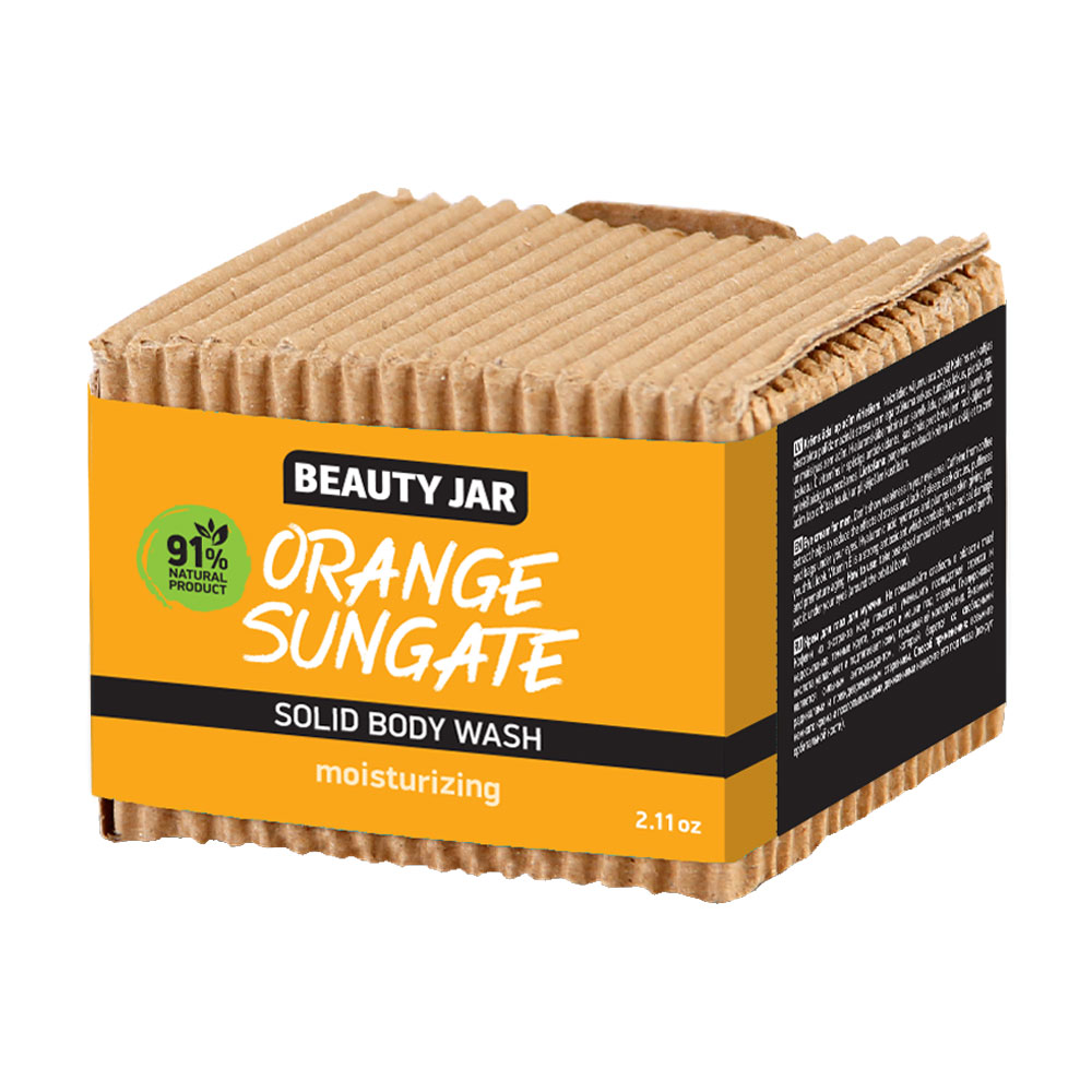 

Уцінка! Тверде мило для тіла Beauty Jar Помаранчевий сан гейт, 60 г