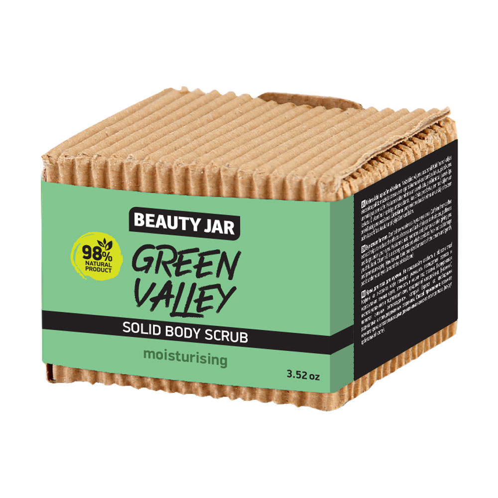 

Твердий скраб для тіла Beauty Jar Зелена долина, 100 г