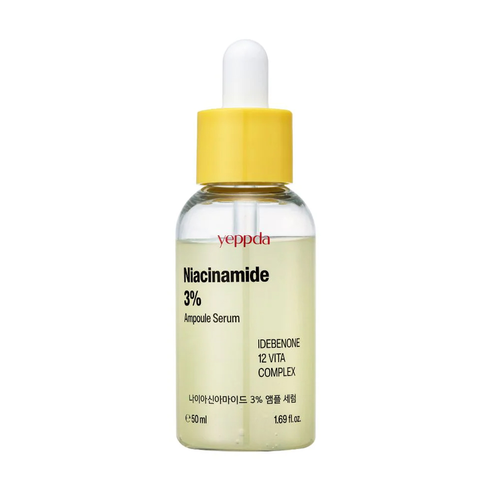 

Ампульна сироватка для обличчя yeppda Niacinamide 3% Ampoule Serum, 50 мл