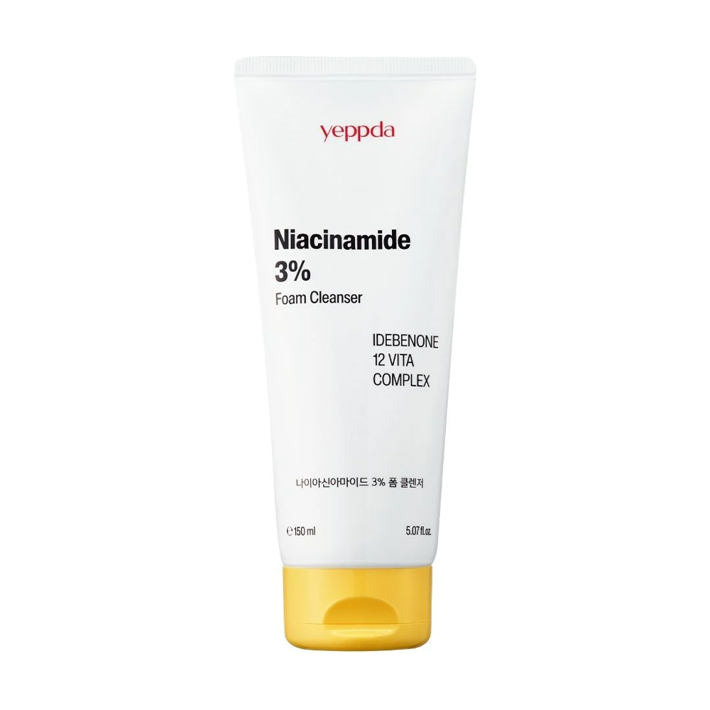

Пінка для вмивання yeppda Niacinamide 3% Foam Cleanser, 150 мл