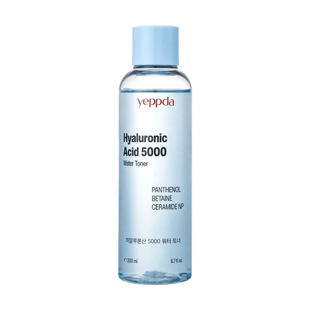 

Зволожувальний тонер для обличчя yeppda Hyaluronic Acid 5000 Water Toner, 200 мл