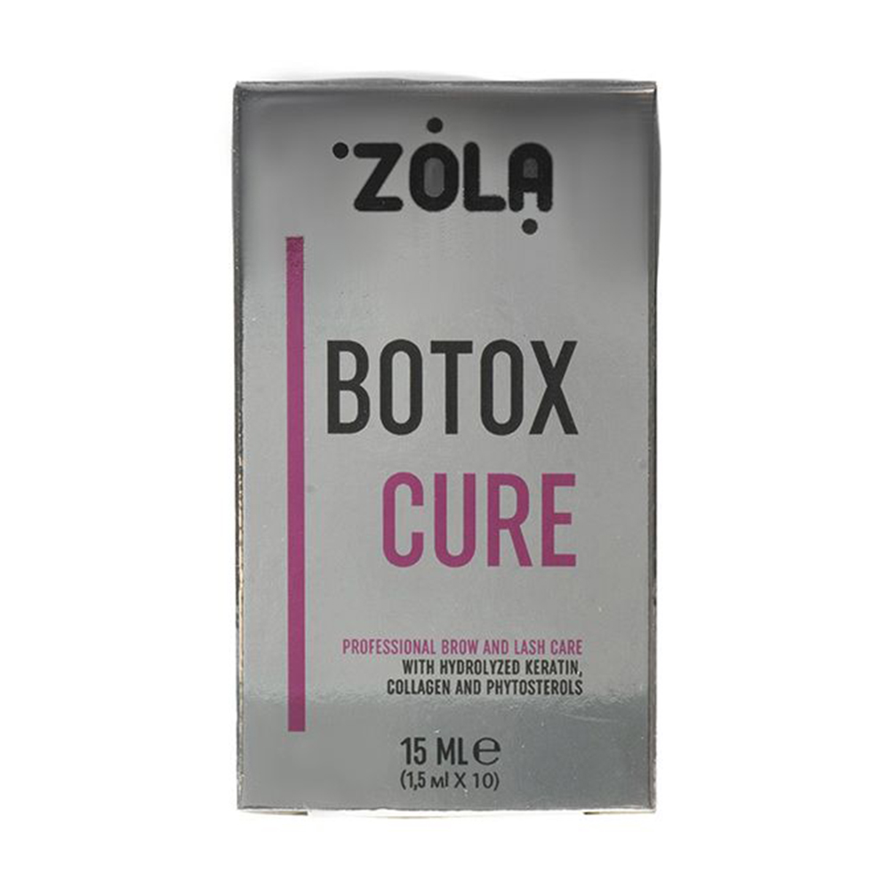 

Уцінка! Ботокс для брів та вій Zola Botox Cure, 10*1.5 мл (саше)