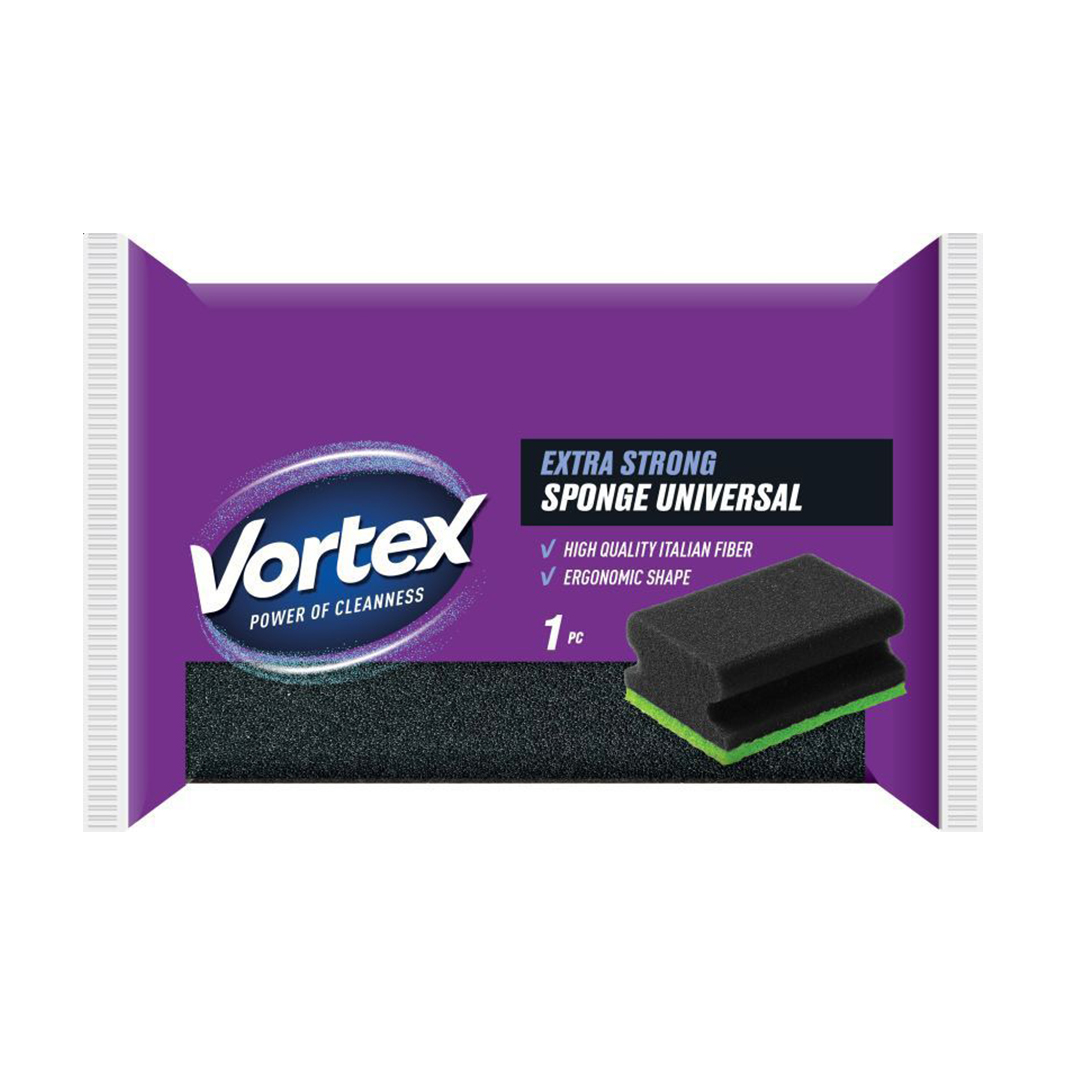 

Губки кухонні Vortex Profiled & Care Jumbo профільовані, 1 шт