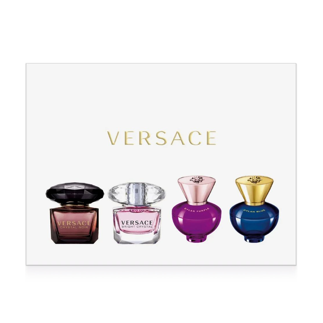 

Парфумований набір жіночий Versace Miniatures Set Women (парфумована вода, 2*5 мл + туалетна вода, 2*5 мл)