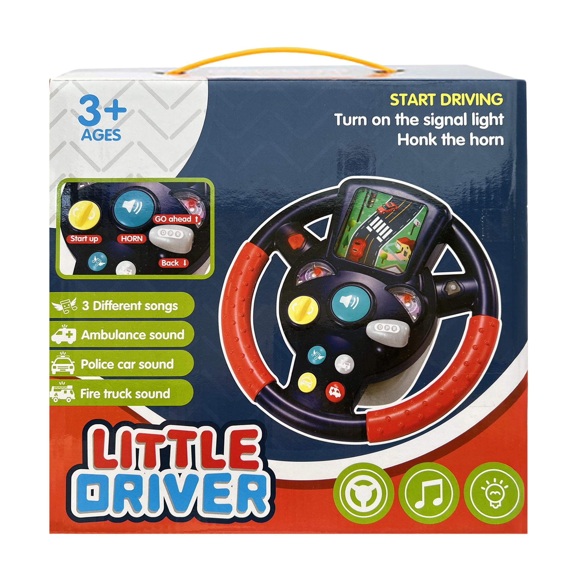 

Дитяче музичне кермо Zhorya, 26.5*11*26 см, від 3 років (ZY1441331)