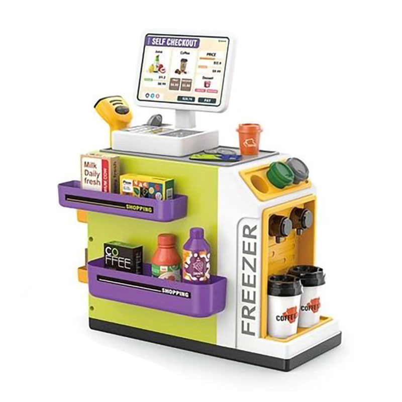 

Дитячий ігровий набір Zhorya Супермаркет, з касою та аксесуарами, 41*13*25.5, від 3 років, 46 деталей (ZY1604822)