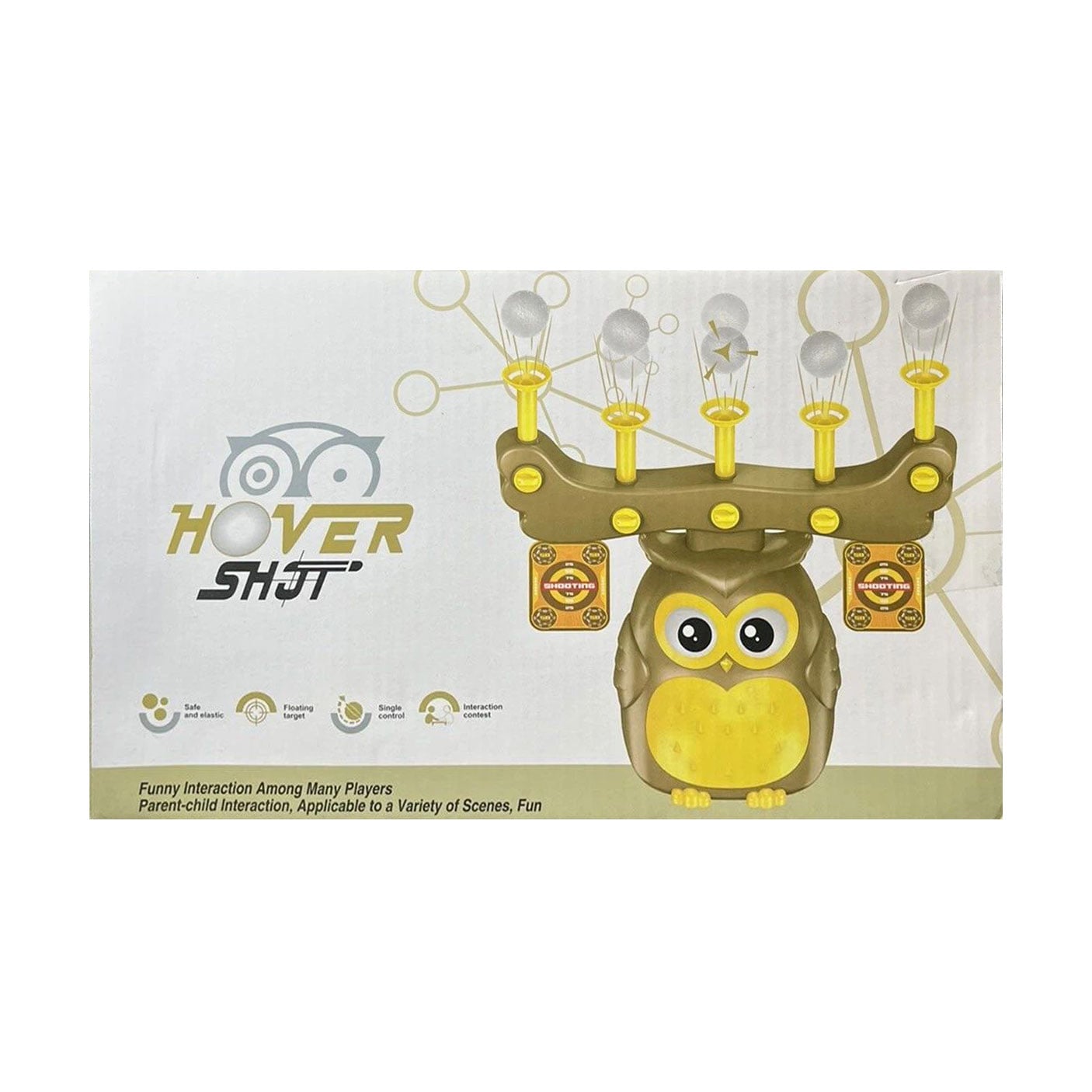 

Дитячий повітряний тир Zhorya Постріли по кулькам у повітрі, 29.5*10.5*18 см, від 5 років (ZY1521959)