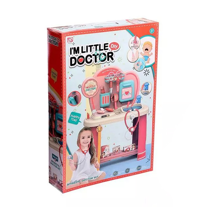 

Дитячий ігровий лікарський набір Zhorya Медичний стіл з інструментами, 62.5*14*41 см, від 3 років (ZY1492485)