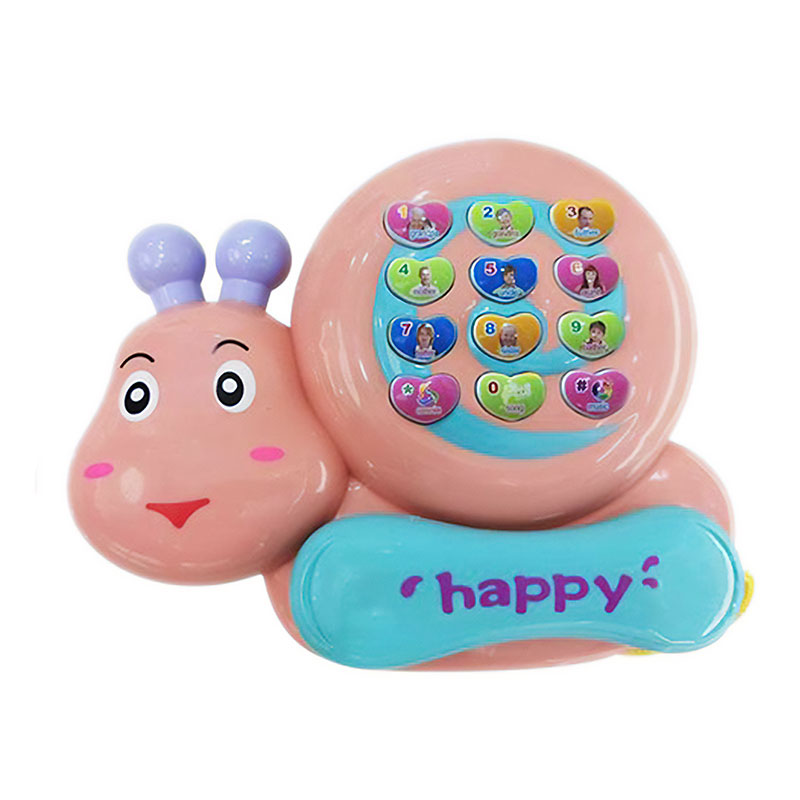 

Уцінка! Дитячий музичний телефон Zhorya Равлик, 24*24*6.8 см, від 3 місяців (ZY1134227)