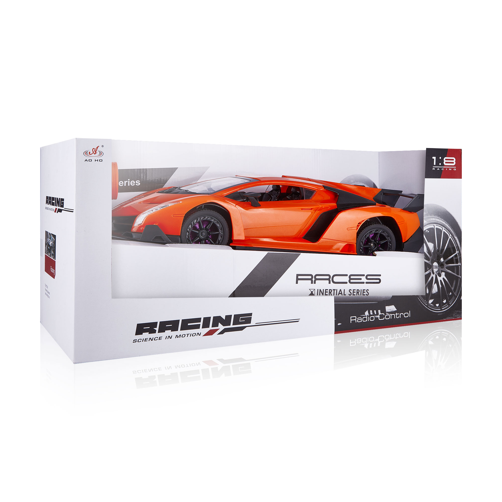 

Уцінка! Дитячий спортивний автомобіль Zhorya на радіокеруванні помаранчевий, 54*23*24 см, від 3 років (ZY1715957)