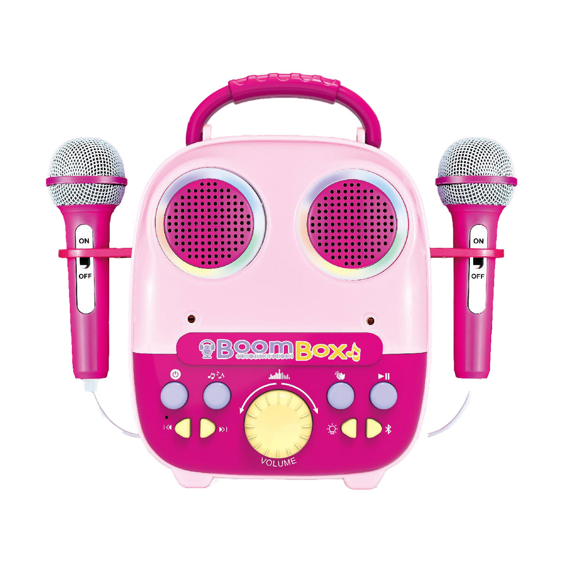 

Уцінка! Дитяче караоке Bright Spring Бездротові мікрофони з динаміком, від 3 років (017687-5040)