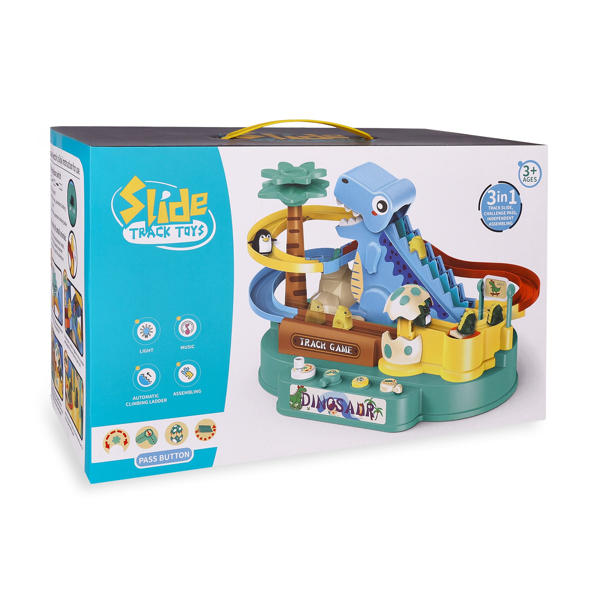 

Дитячий трек Chuangfa Пригоди динозаврів, від 3 років (551A-528)