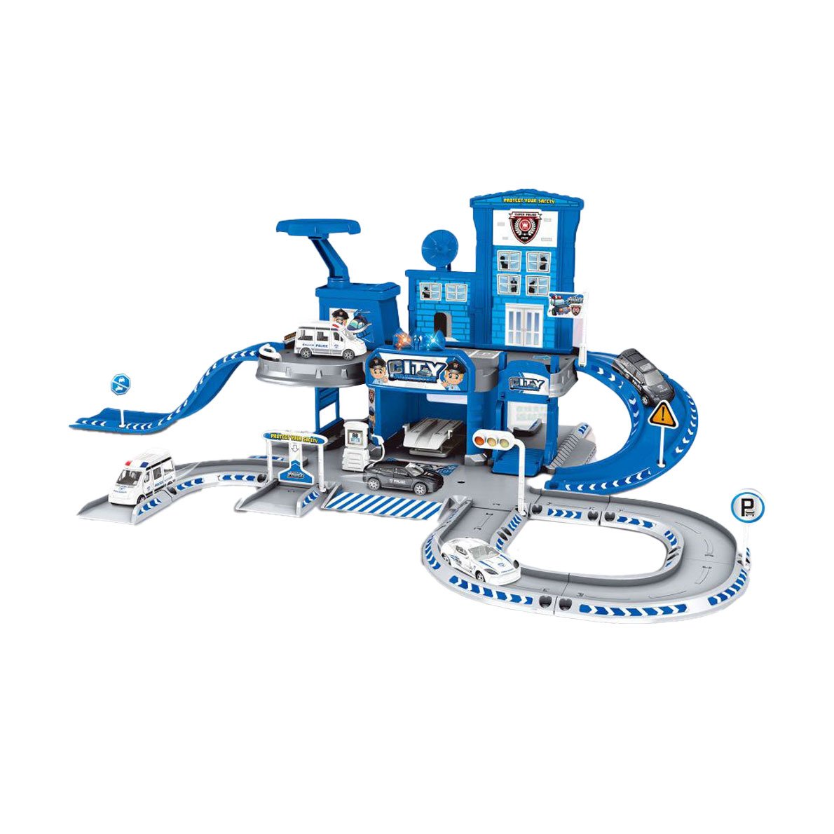 

Уцінка! Дитячий трек Chuangfa Поліцейська стоянка, від 3 років (69904A)