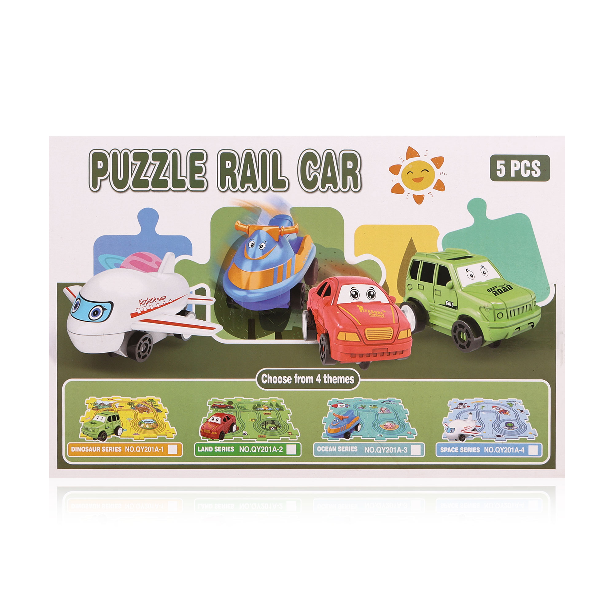 

Пазл-килимок Chuangfa Траса з машинкою, від 3 років (QY201-2)