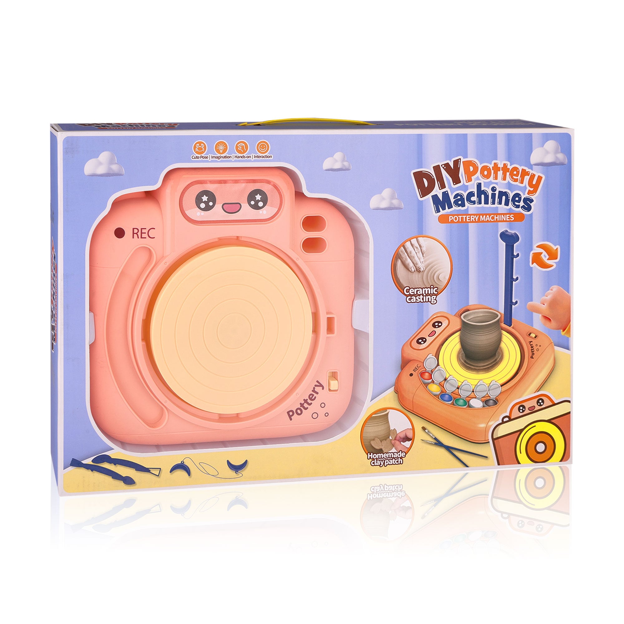 

Дитячий пристрій для виготовлення виробів з глини Chuangfa, від 7 років (ZY113)