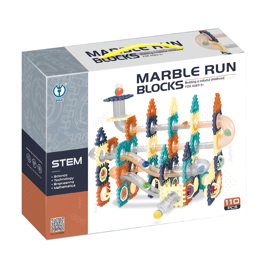 

Дитячий трьохповерховий конструктор-трек MingBO з кулькою, від 3 років (8901)