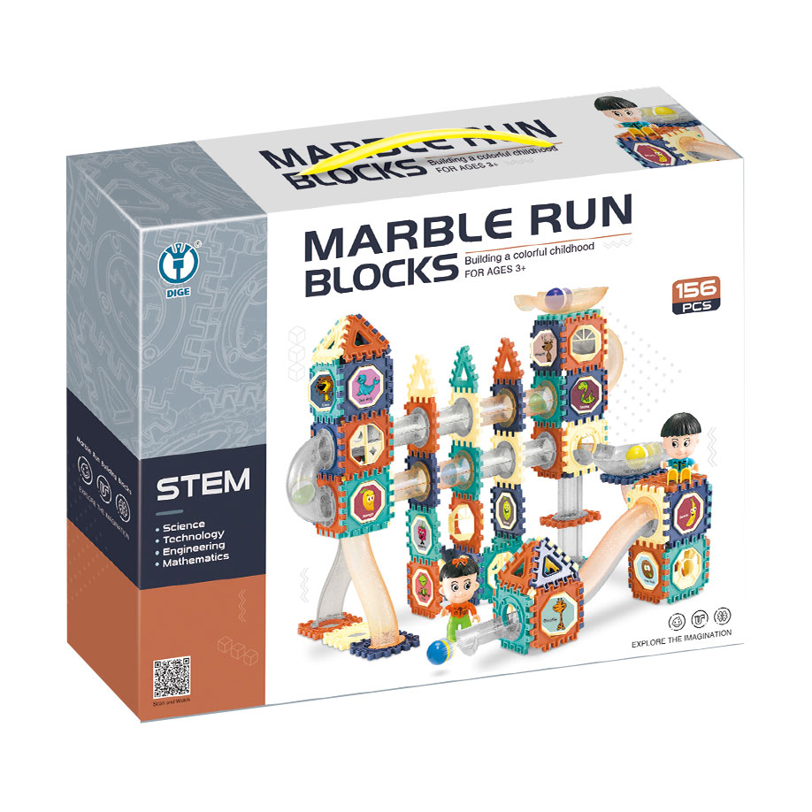 

Дитячий п'ятиповерховий конструктор-трек MingBO з кулькою, від 3 років (8902)