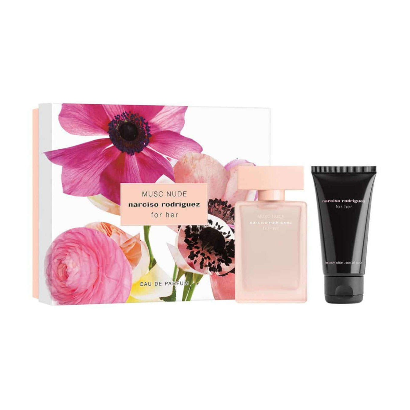 

Парфумований набір жіночий Narciso Rodriguez For Her Musc Nude (парфумована вода, 50 мл + лосьйон для тіла, 50 мл)