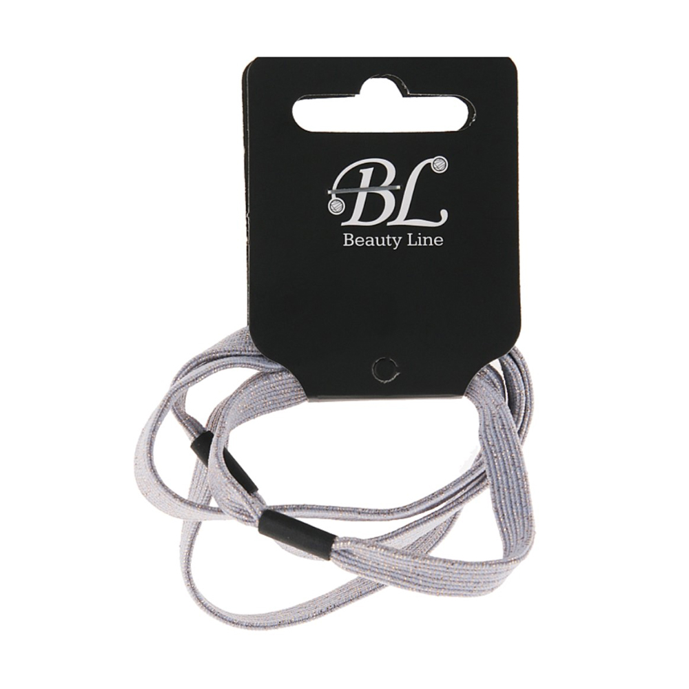 

Набір резинок для волосся Beauty Line сіра, 3 шт (405020)