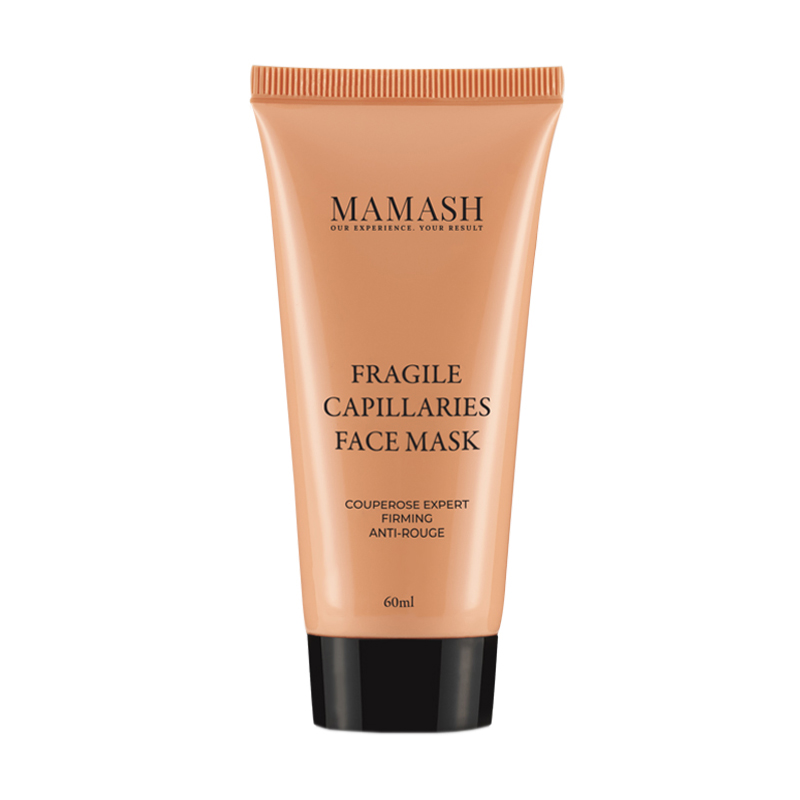 

Уцінка! Активна заспокійлива кремова маска для обличчя Mamash Fragile Capillaries Face Mask для шкіри з ламкими судинами, з рослинним комплексом, 60 мл