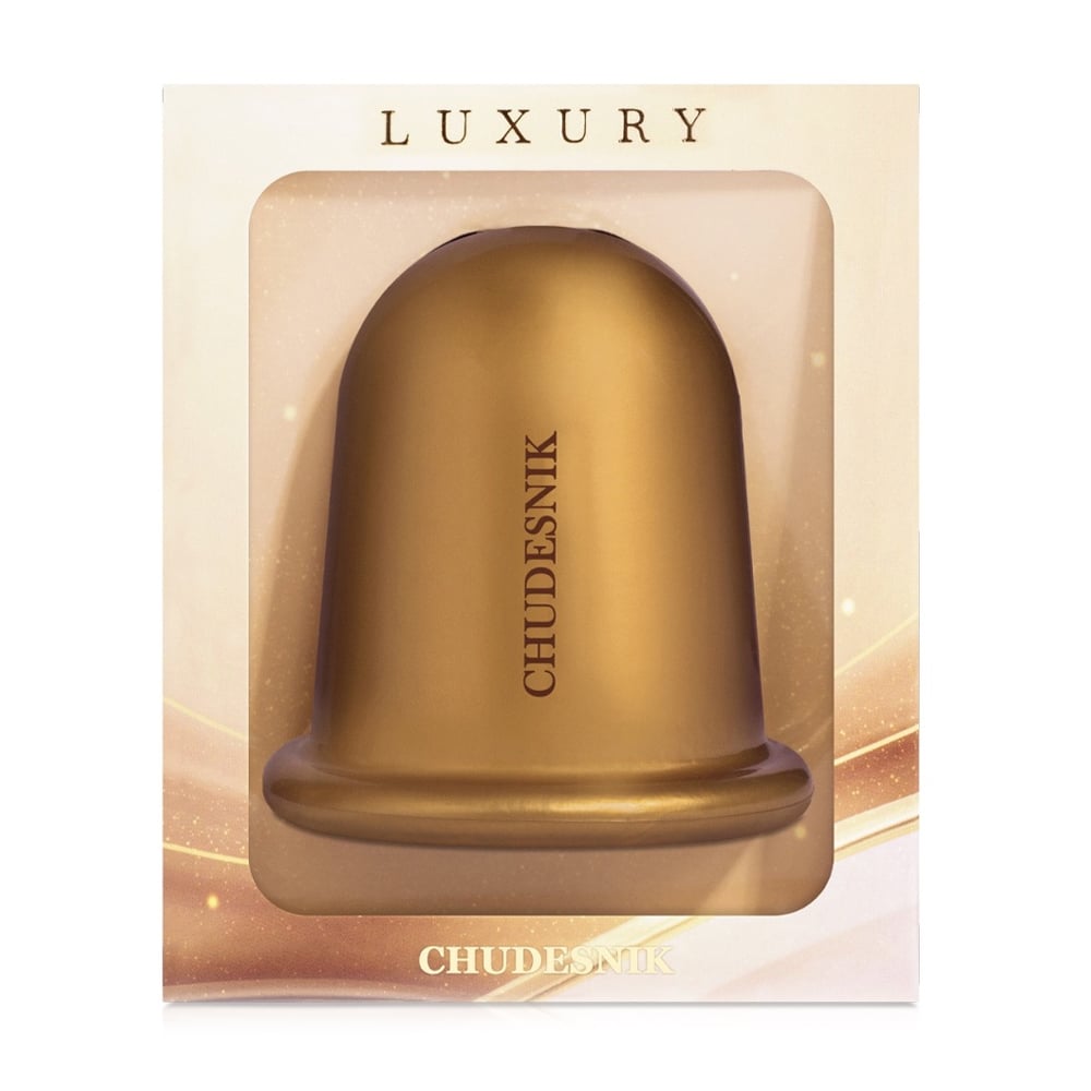 

Вакуумна масажна банка для тіла та стегон chudesnik бронзова, 1 шт (БМП-70)