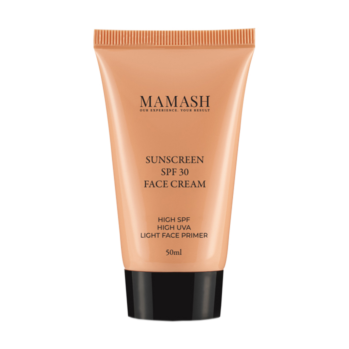 

Сонцезахисний крем для обличчя Mamash Sunscreen Face Cream, SPF 30, 50 мл