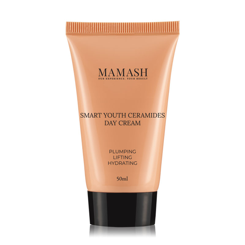 

Уцінка! Денний ліфтинг-крем для обличчя Mamash Smart Youth Ceramides Day Cream з керамідами, 50 мл
