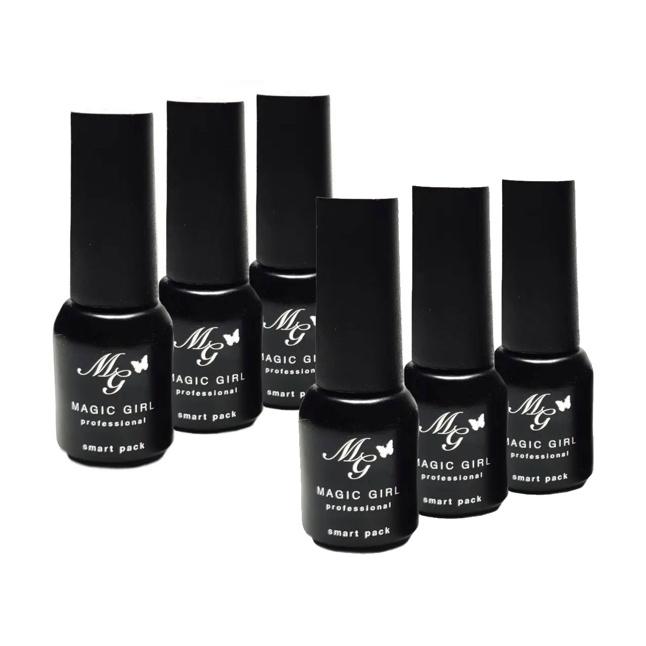 

Набір кольорових баз для гель лаку Magic Girl Base Color, 6*5 мл