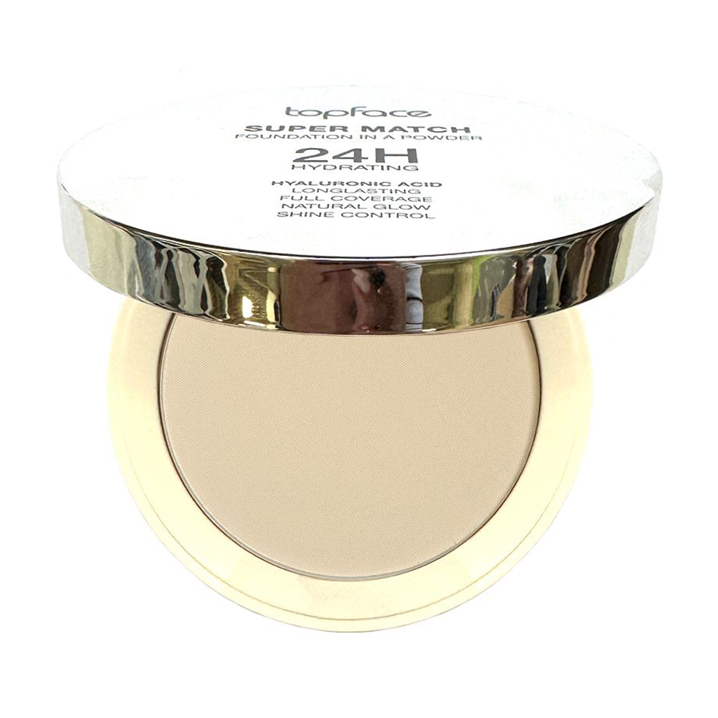 

Компактна пудра для обличчя TopFace Super Match Foundation 02, 10 г