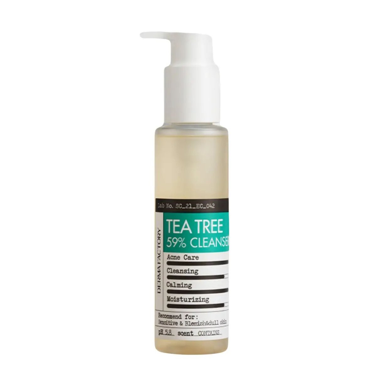 

Гель для вмивання Derma Factory Tea Tree 59% Cleanser з екстрактом чайного дерева, 150 мл
