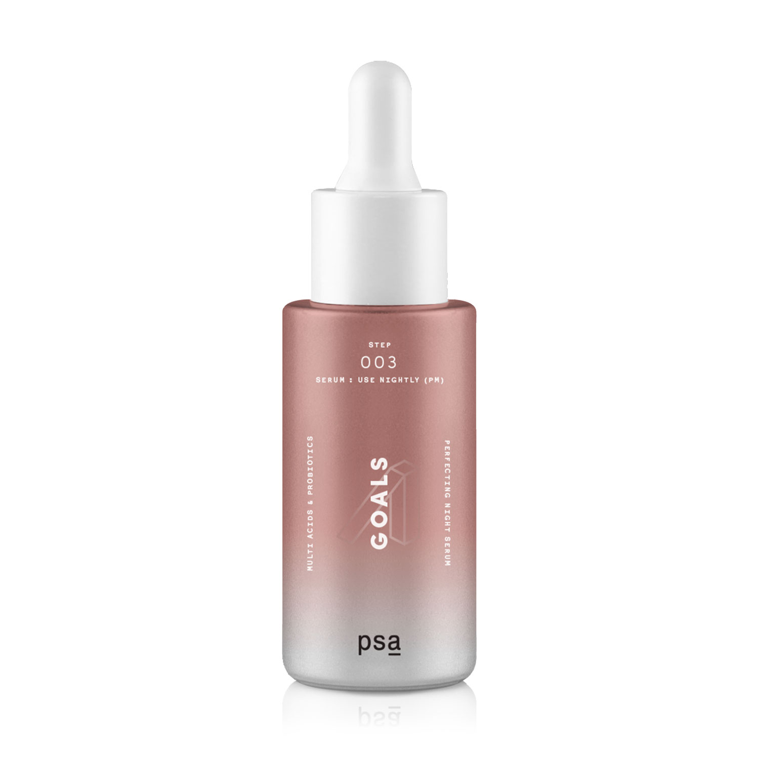 

Уцінка! Нічна антиоксидантна сироватка для обличчя PSA Goals Multi Acids and Probiotics Perfecting Night Serum, 30 мл