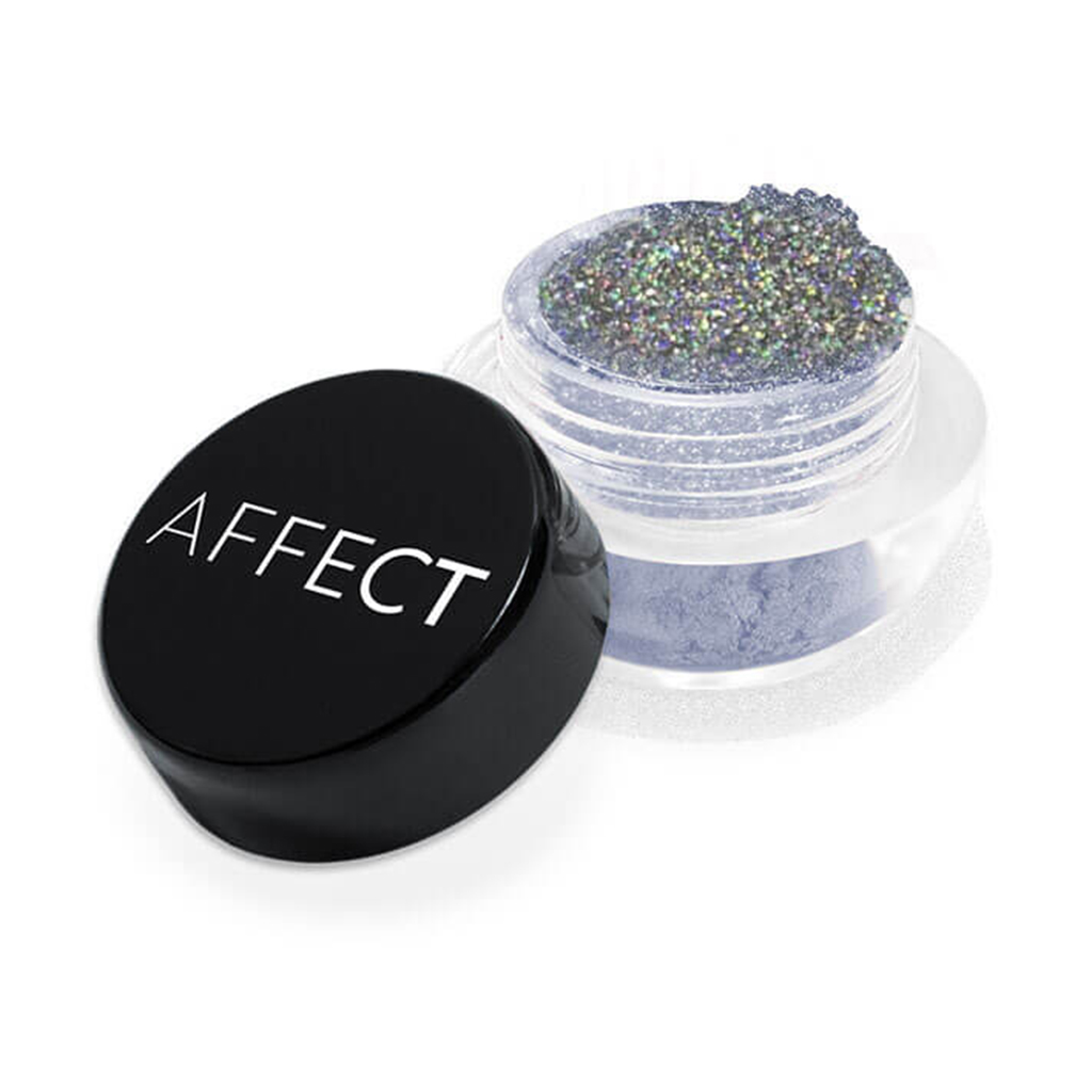 

Уцінка! Глітер для обличчя, тіла та волосся Affect Cosmetics Diamond Glitter, Silver Moon, 2 г