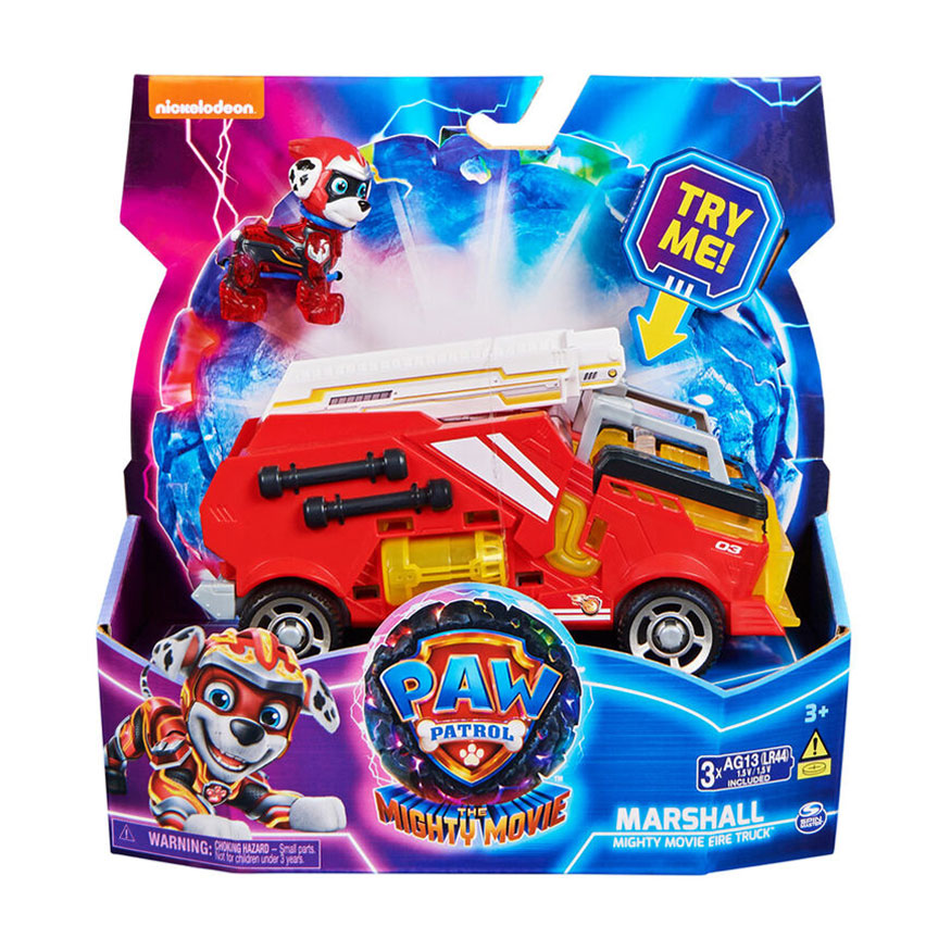 

Ігровий набір Paw Patrol Щенячий патруль у кіно 2: рятувальний автомобіль-трансформер з водієм Маршал, від 3 років (SM17776/6481)