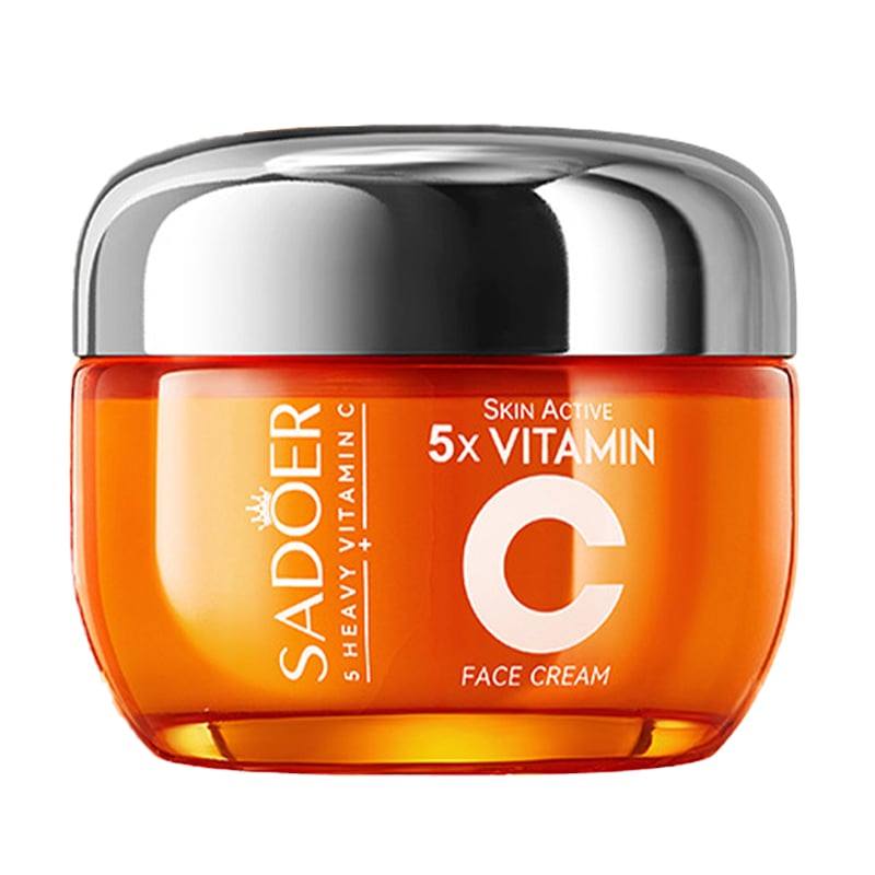 Крем для обличчя Sadoer 5X Vitamin C Face Cream з вітаміном С, 50 г