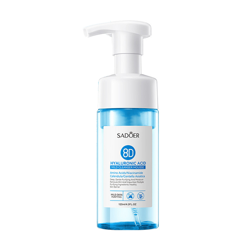 

Уцінка! Пінка-мус для вмивання Sadoer 8D Hyaluronic Acid Mild Cleanser Mousse з гіалуроновою кислотою, 120 мл