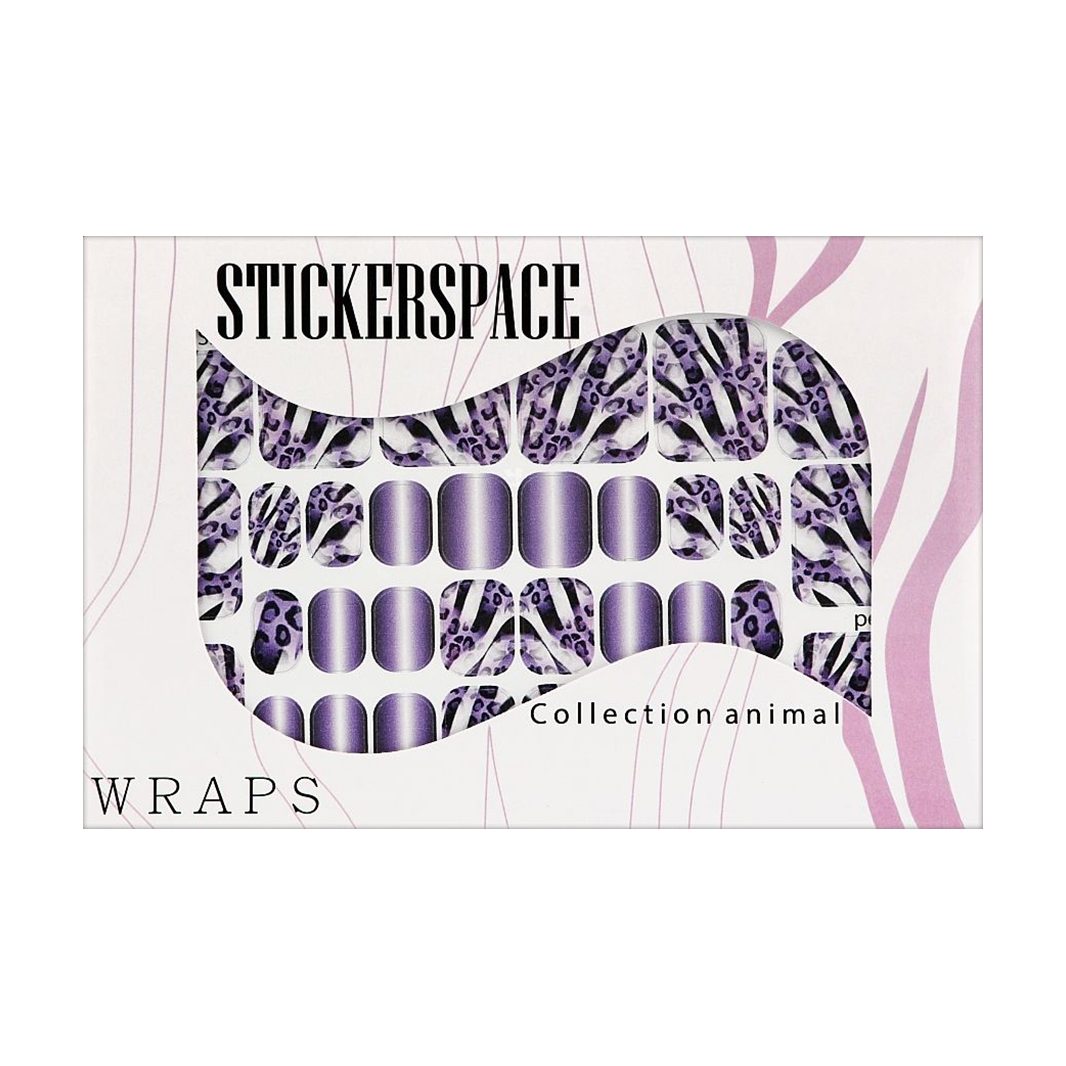 

Наліпки для дизайну нігтів StickersSpace Smokey Pedi (148112)